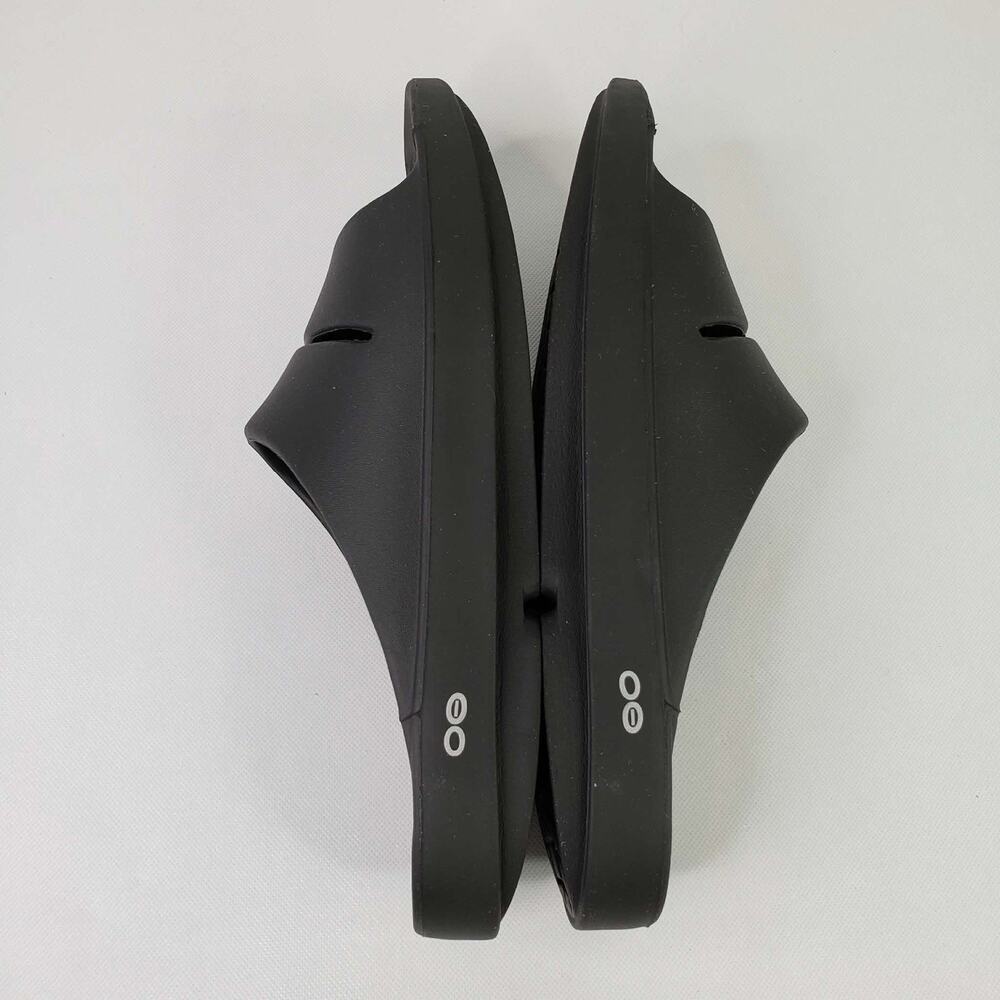 Oofos Ooahh Sandals Slides Black Mens Size 13 Comfort Recovery Shoes - Picture 4 of 9